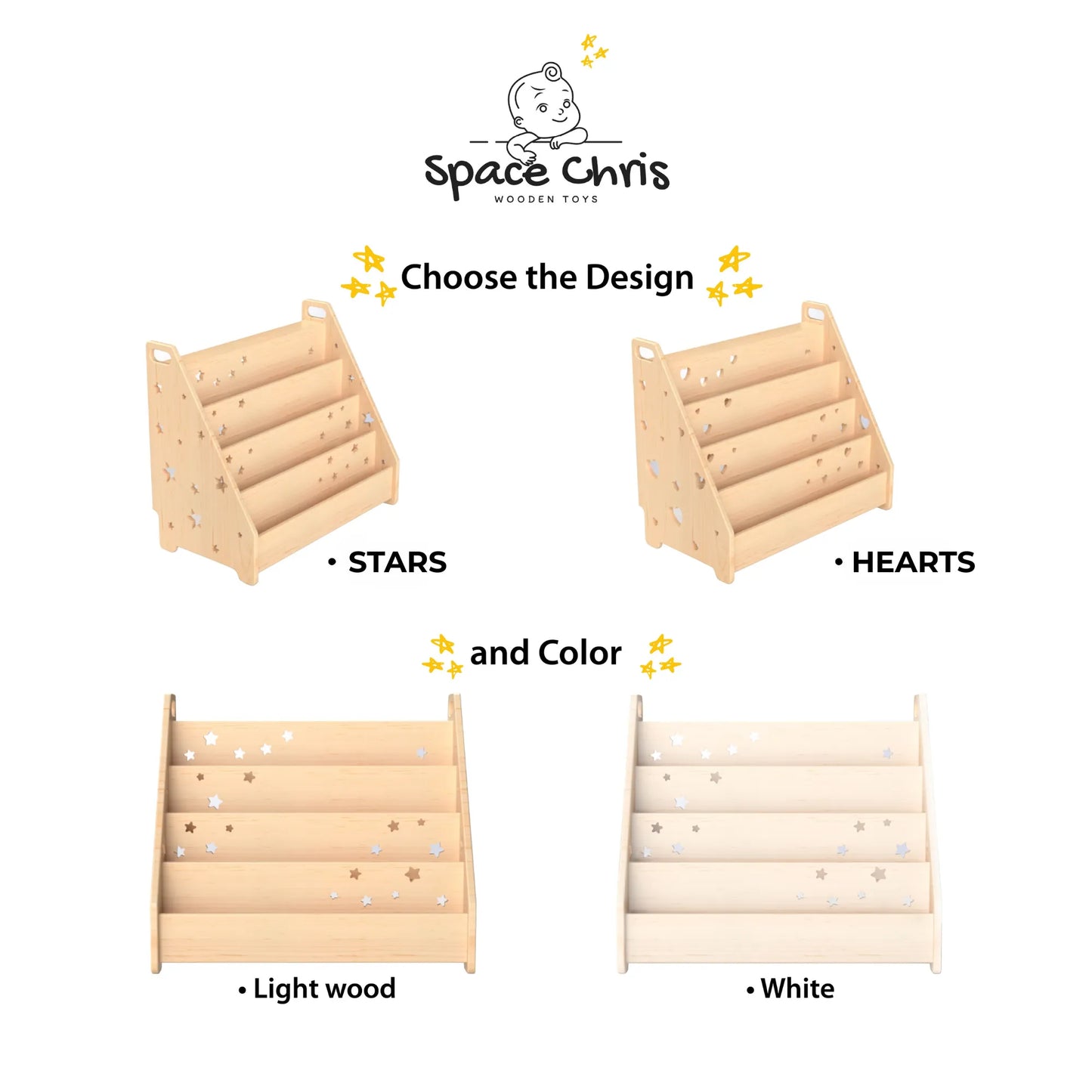Montessori Toy Storage Organizer for Toddler Playroom – Wooden Shelves & Bins, Kids Room Furniture, Playroom Storage for Children