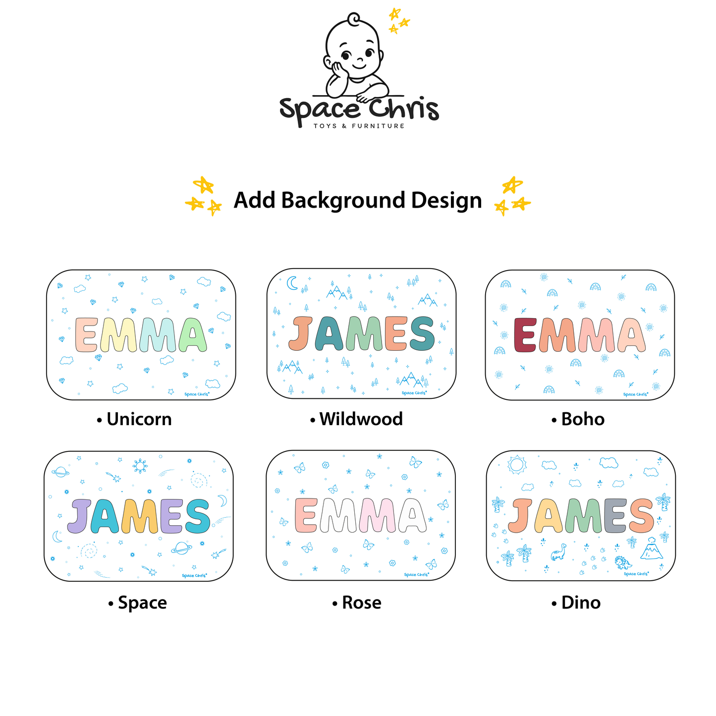 Personalized Toddler Step Stool with Name – Wooden Nursery Stool with Heart & Butterfly